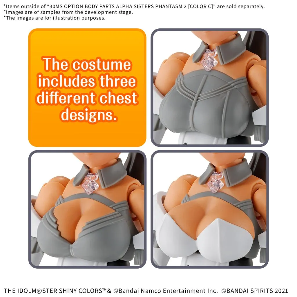 IDOL MASTER -30MS Option body parts alpha sister phantasm 2 -Model Kit